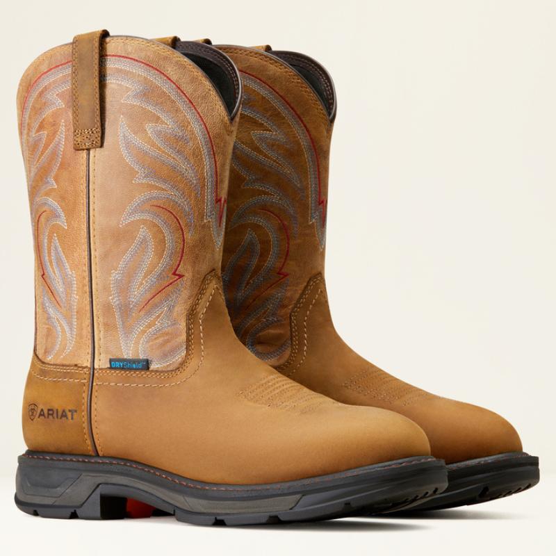 Exotic skin outlet work boots