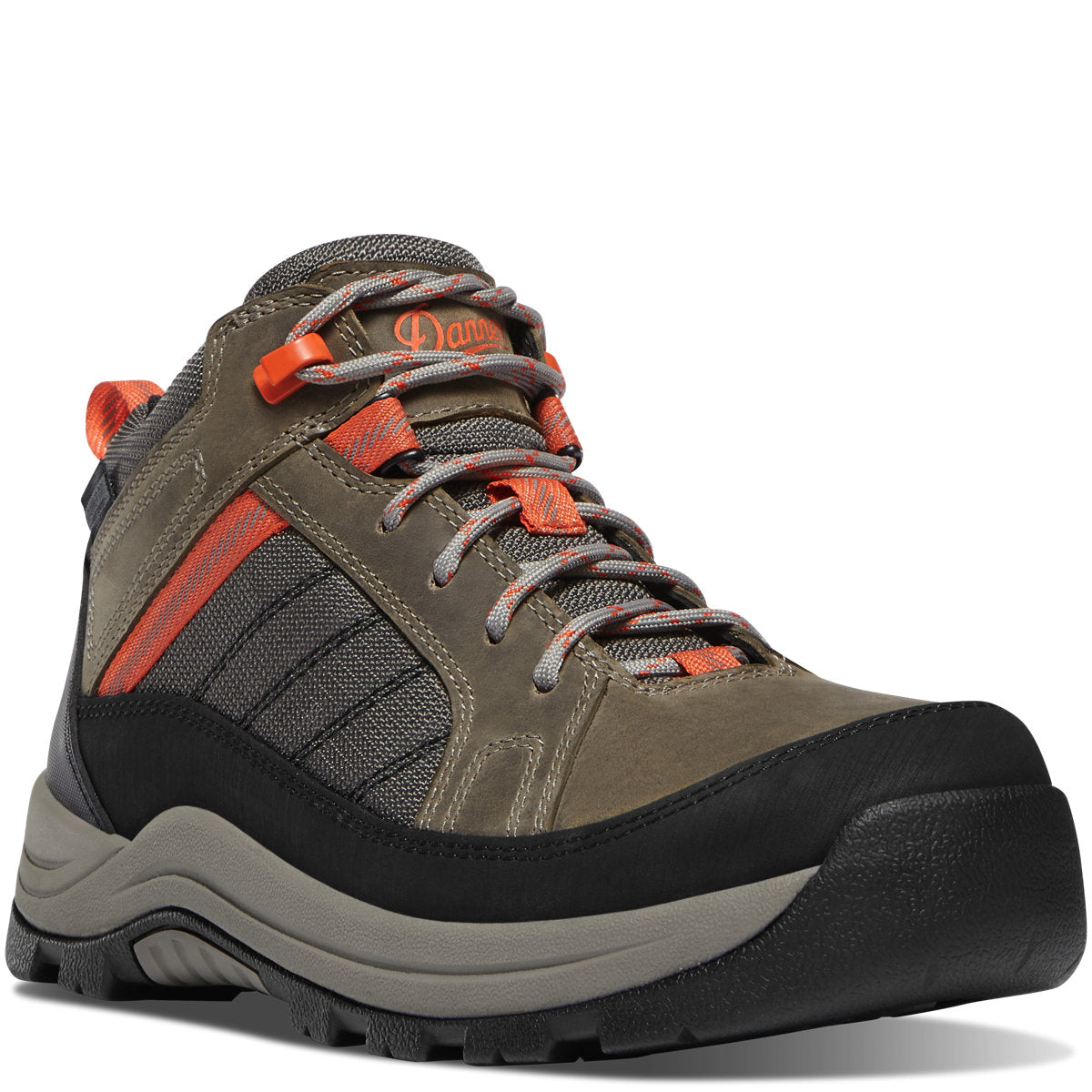 Danner Women's Riverside Gray/Orange Steel Toe Work Boots 15347