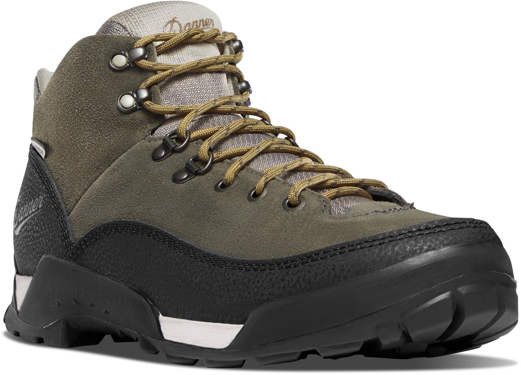 Danner Women's Panorama Mid Black Olive Hiking Boots 63435