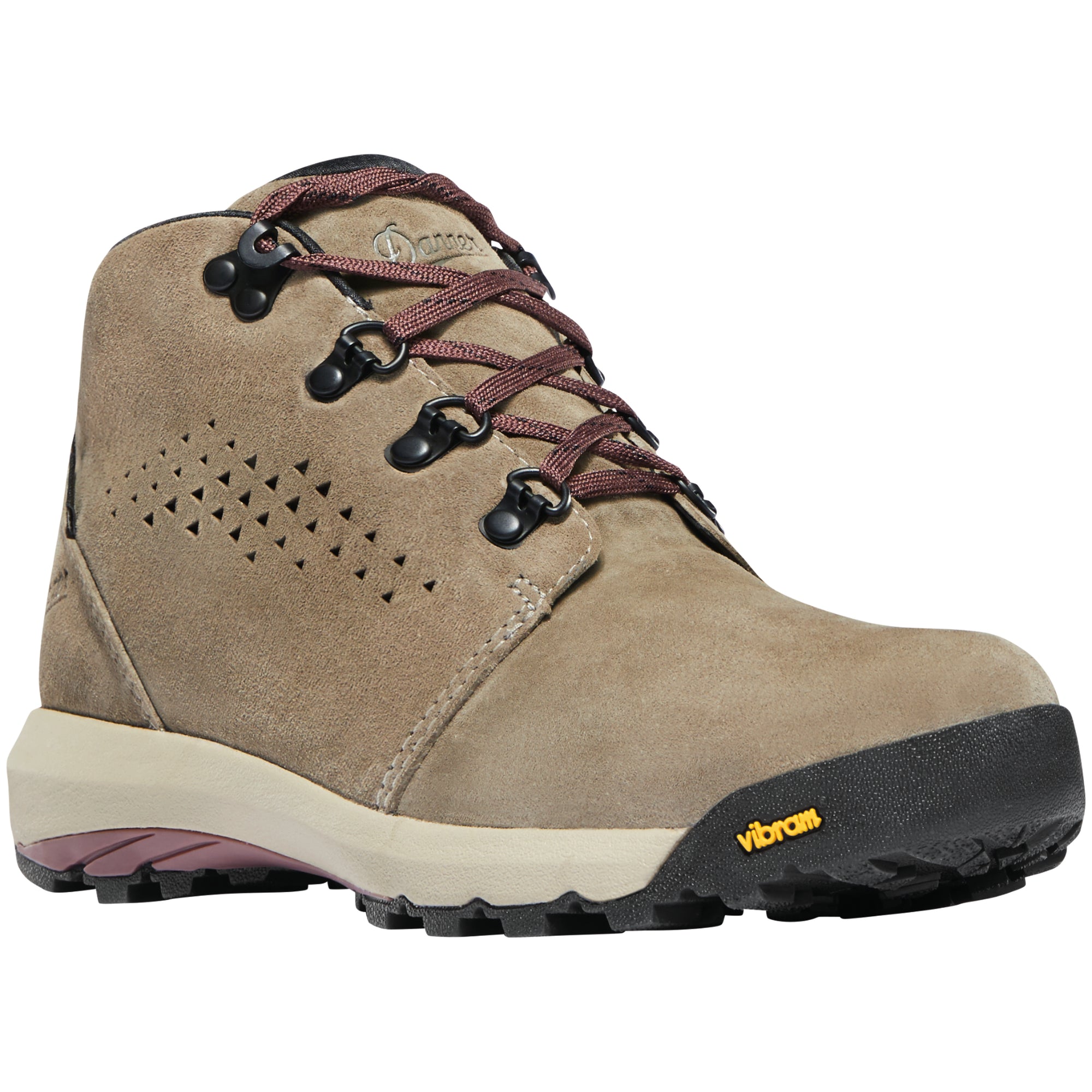 Danner Women's Inquire Chukka Gray/Plum Hiking Boots 64501