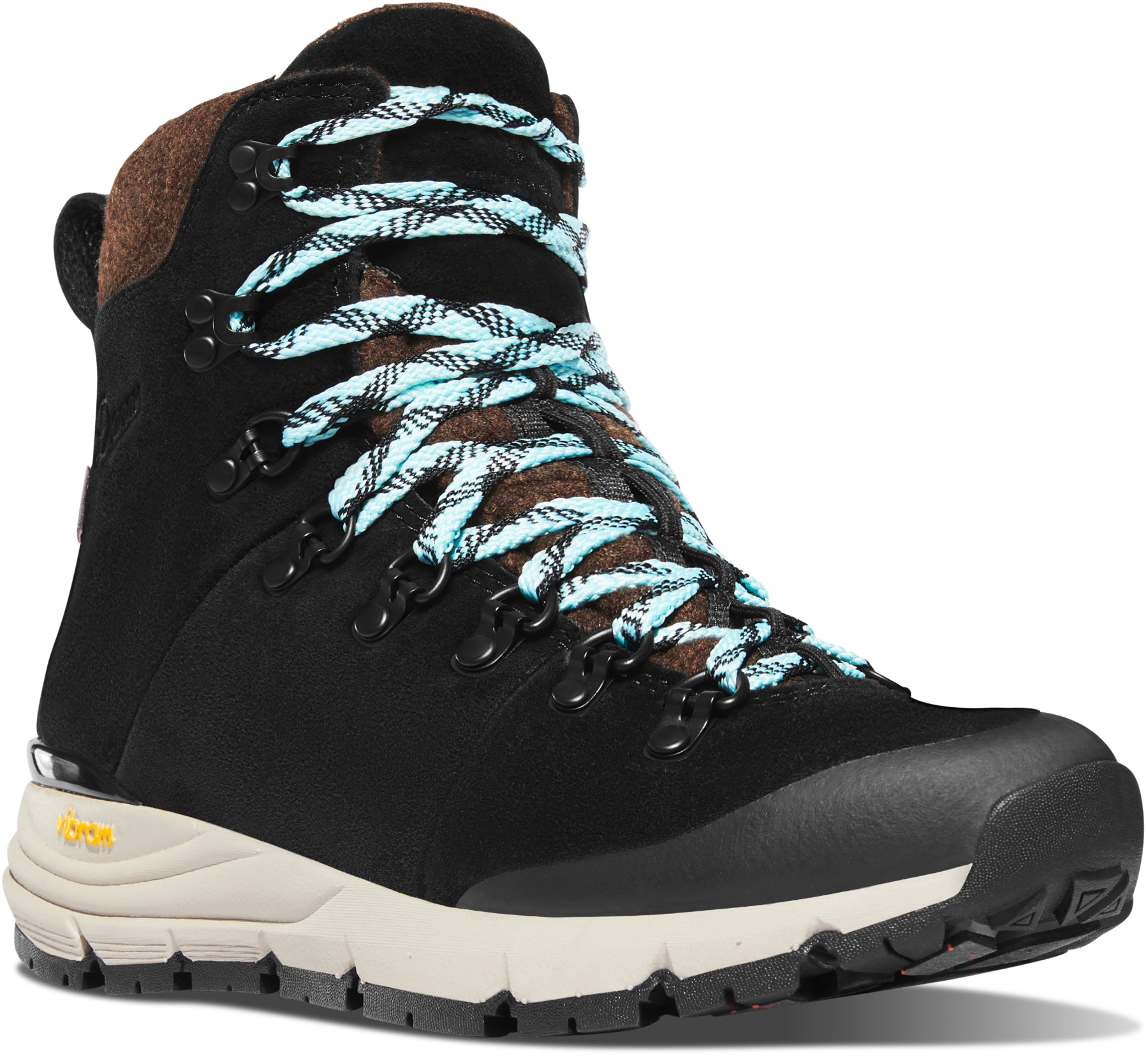 Danner Women's Arctic 600 Black/Spark Blue Hiking Boots 67340