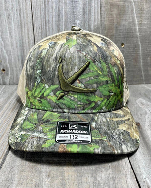 American Flyway Waterfowl Mossy Oak Obsession 112 Turkey Tracks Hat