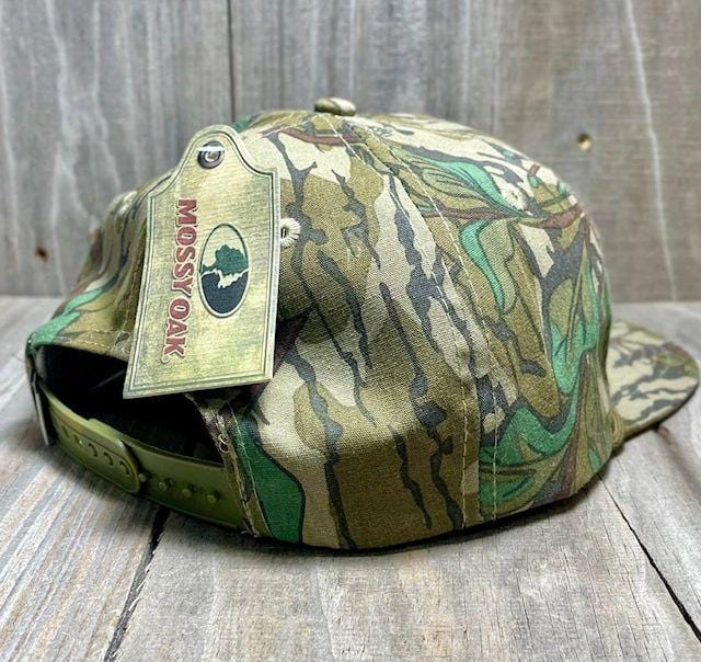 Old Rope Hat Mossy Oak Greenleaf w 3D AF Waterfowl Logo Russell s Western Wear Inc
