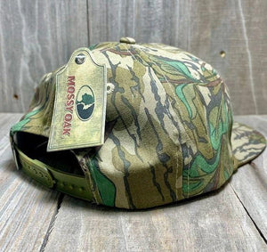 American Flyway Waterfowl Old Rope Hat Mossy Oak Greenleaf w- 3D AF Waterfowl Logo