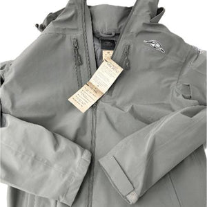 American Flyway Waterfowl Outerwear Grey Lightweight Rain Jacket