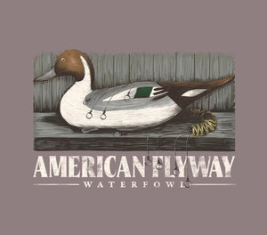 AMERICAN FLYWAY WATERFOWL Shirts Paragon / Small The Pintail Tee