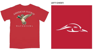 American Flyway Waterfowl TShirt The Santa Duck Tee