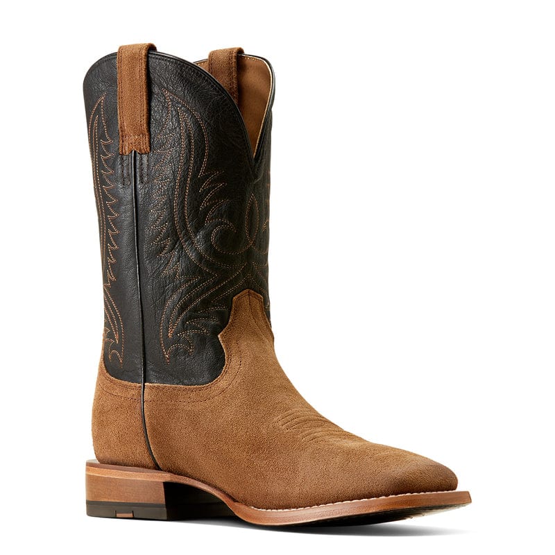 Sand Square Toe Cowgirl Boots