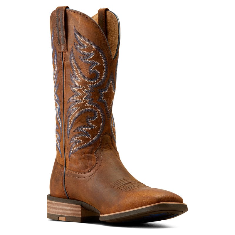 Ariat Men's Ridgeback Rambler Brown Oiled Cowboy Boots 10046997