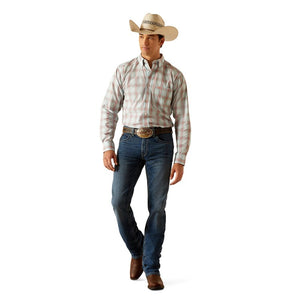 ARIAT INTERNATIONAL, INC. Shirts Ariat Men's Pro Series King Sky Long Sleeve Button Down Fitted Shirt 10048406