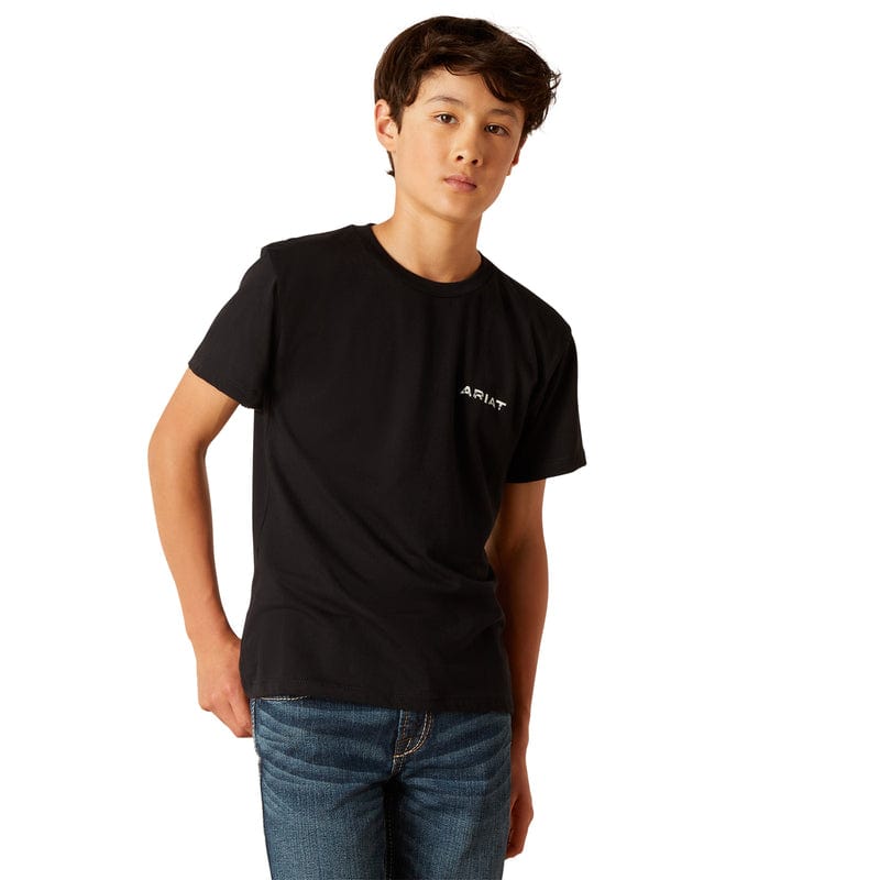 Black Short Sleeve Men T-shirt