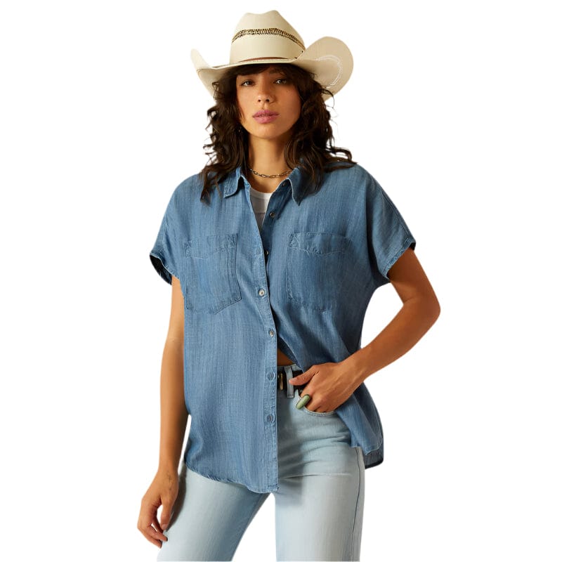 ARIAT Shirts Ariat Women's Chambray Vacation Shirt 10058777