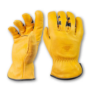 Bear Knuckles Gloves Heavy Duty Leather Cowhide Driver Gloves - HD361