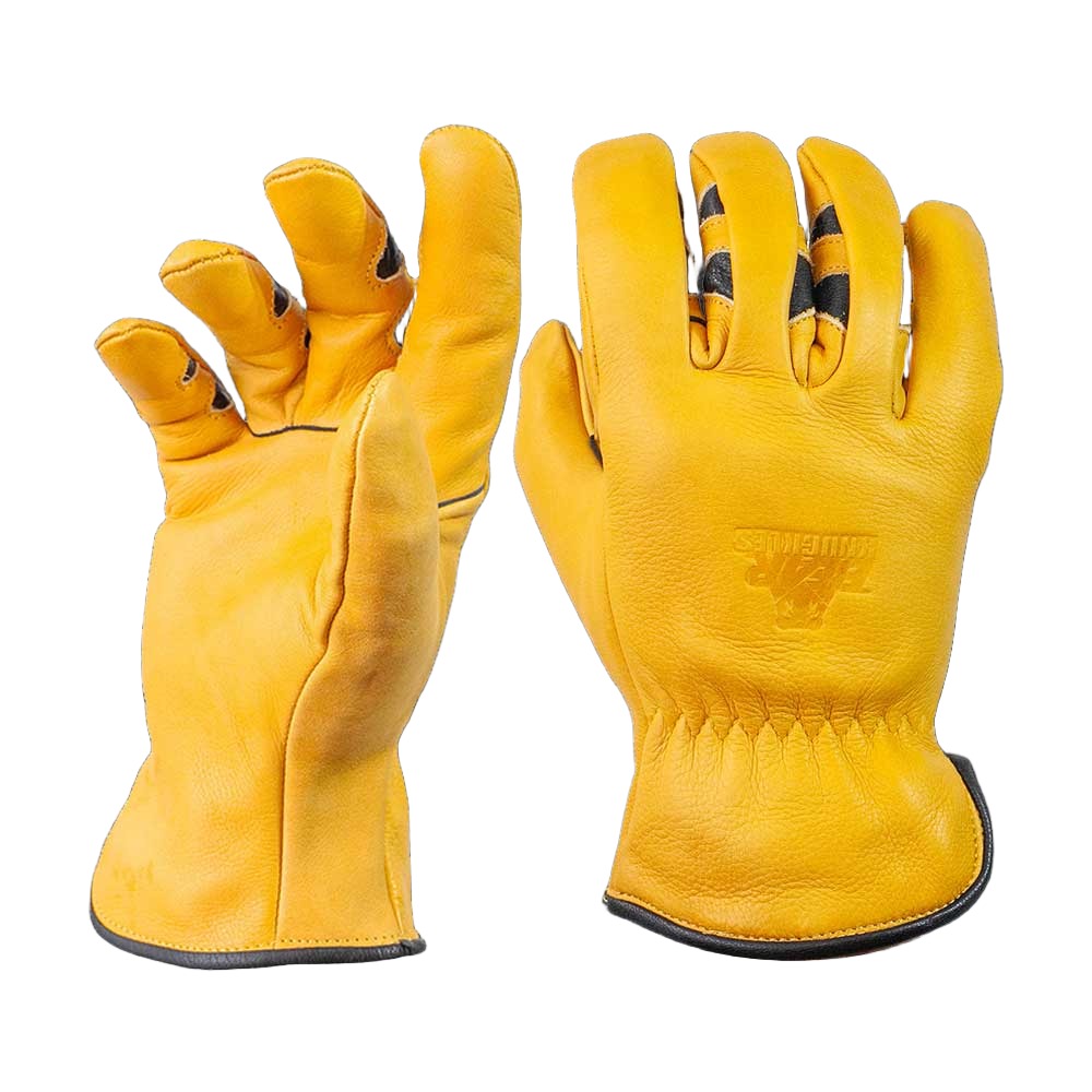 Bear Knuckles Gloves Heavy Duty Leather Cowhide Driver Gloves - HD361