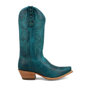 BLACK STAR Boots Black Star Women's Paradise Laguna Blue Western Boot WBSN031