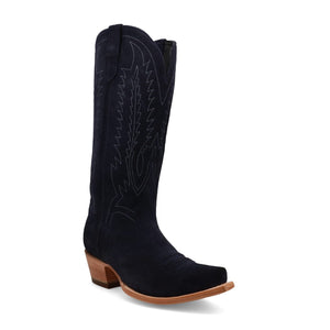 BLACK STAR Boots Black Star Women's Victoria Navy Cowgirl Boots WBSN040