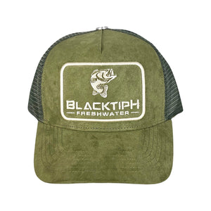 BlacktipH Hats BlacktipH Freshwater Hat "Dark Green Suede"