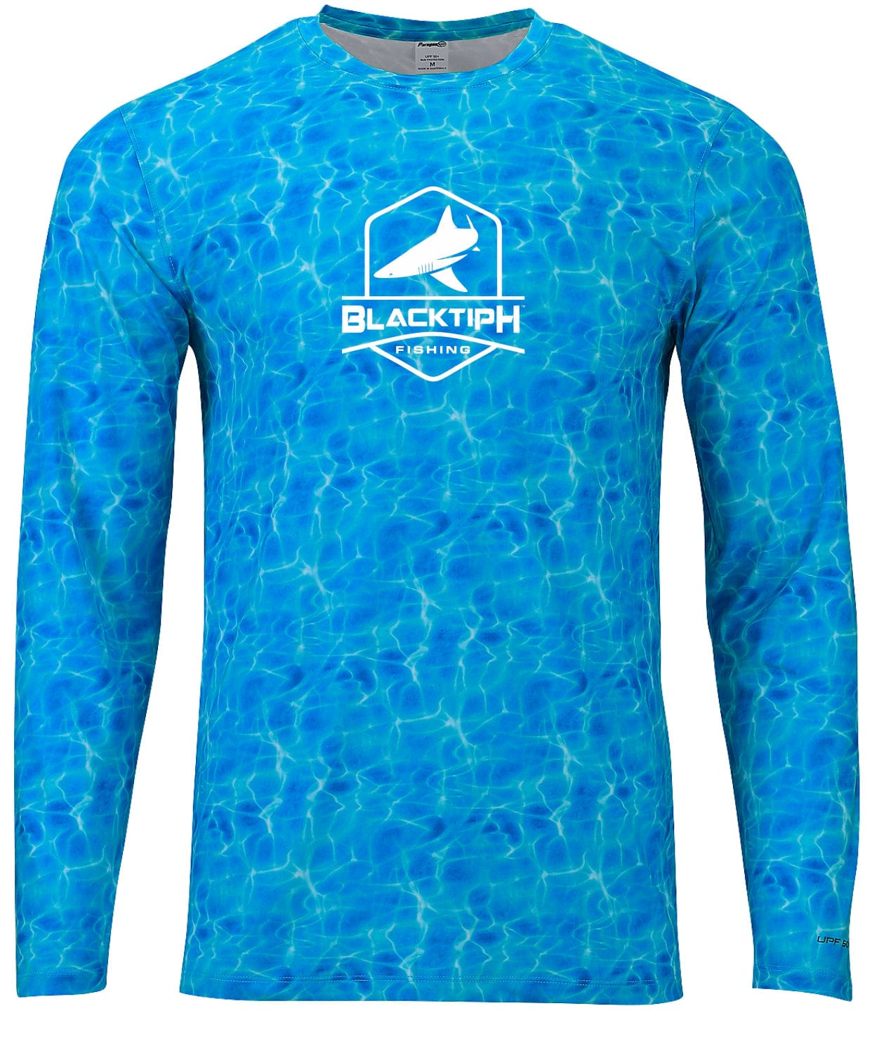 BlacktipH Shirts BlacktipH Interlock Performance Shirt Shoreline Blue Water