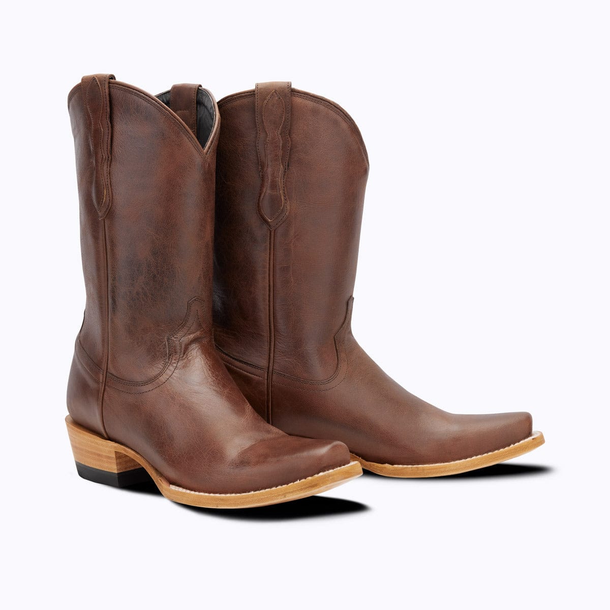 Capitan Boots Mens Western Boot Brown / 8 / D - Medium Tulsa - Main Street