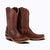 Capitan Boots Mens Western Boot Cognac / 8 / D - Medium Tulsa - Boulder