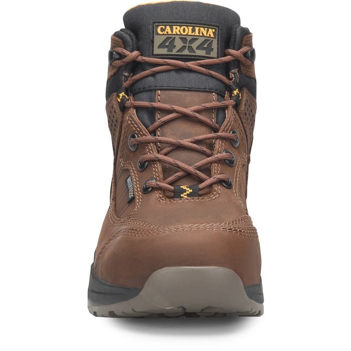 Carolina Men s Builder Brown Waterproof Steel Toe Hiker Boots CA4501 Russell s Western Wear Inc