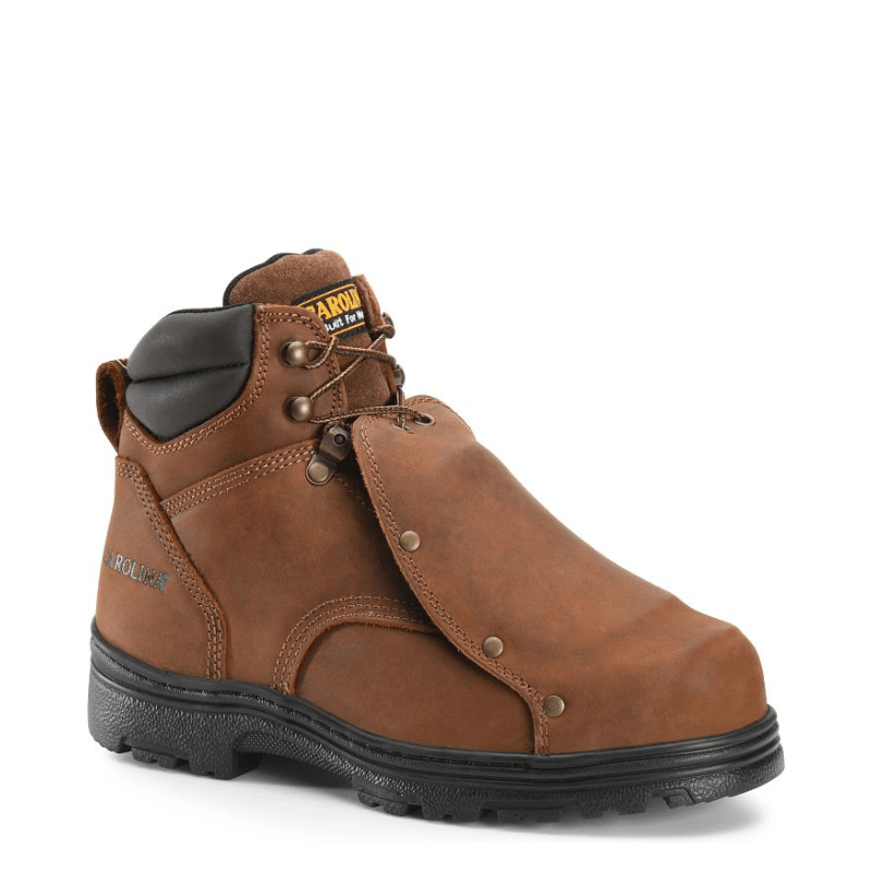 Carolina Men s Foreman Brown Met Guard Steel Toe Work Boots CA3630 Russell s Western Wear Inc