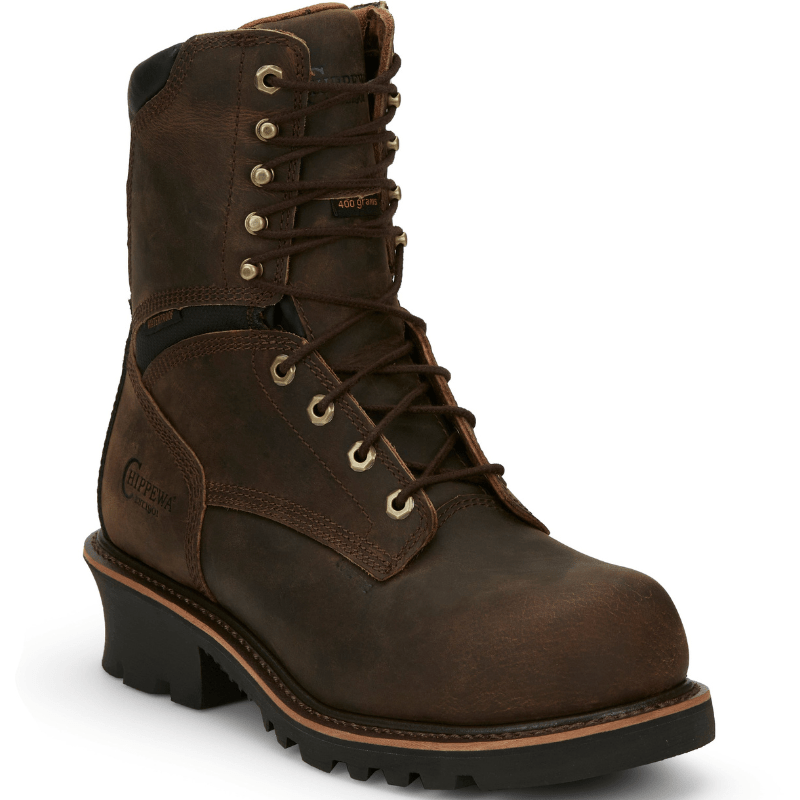 Chippewa Men s Sador Waterproof Insulated Oblique Composite Toe