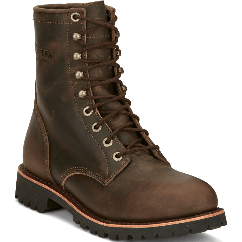 Chippewa Men s Wood Classic 2.0 Soft Toe Lace Up Work Boots NC2085