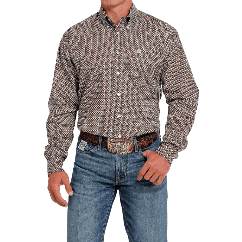 Tri-Mountain 705 Marlin Mens Nylon Long Sleeve Camp Shirts with