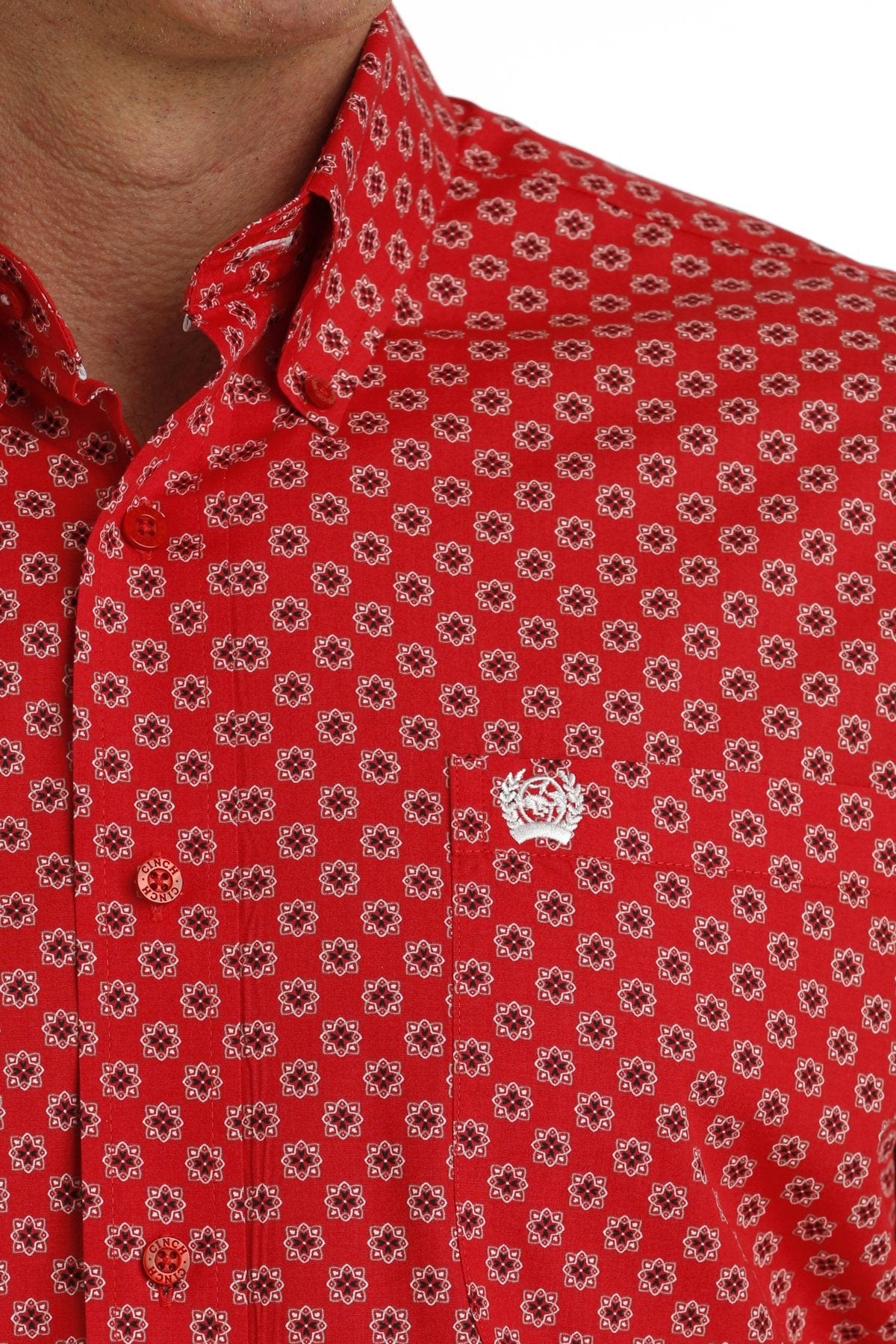 Mens red button down dress shirt sale