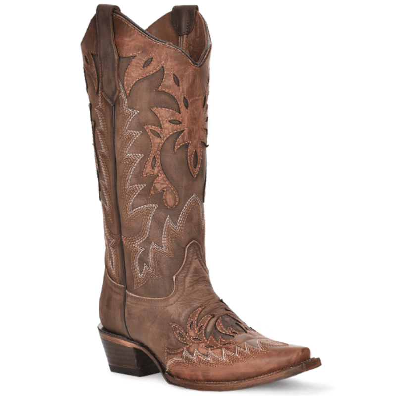 Wine red cowboy boots - Circle G - Boots by M