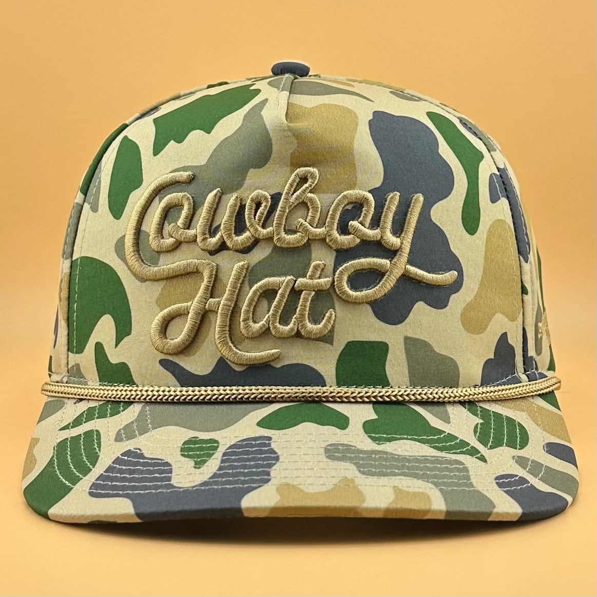 Cowboy Revolution Apparel Co. Hats One Size Fits Most Duck Camo “Cowboy Hat” - Cowboy Revolution 5-panel Trucker Hat