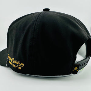 Cowboy Revolution Apparel Co. Hats One Size Fits Most “Lightning" Black & Gold - Cowboy Revolution 5-panel Performance Hat