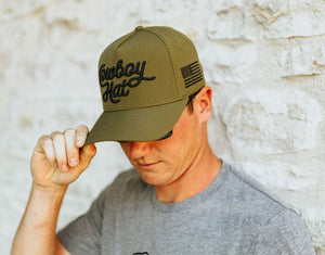 Cowboy Revolution Apparel Co. Hats One Size Fits Most The Veteran “Cowboy Hat” - Cowboy Revolution 5-panel Hat