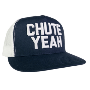 Dale Brisby's Rodeo Time Cap Chute Yeah Navy & White Meshback