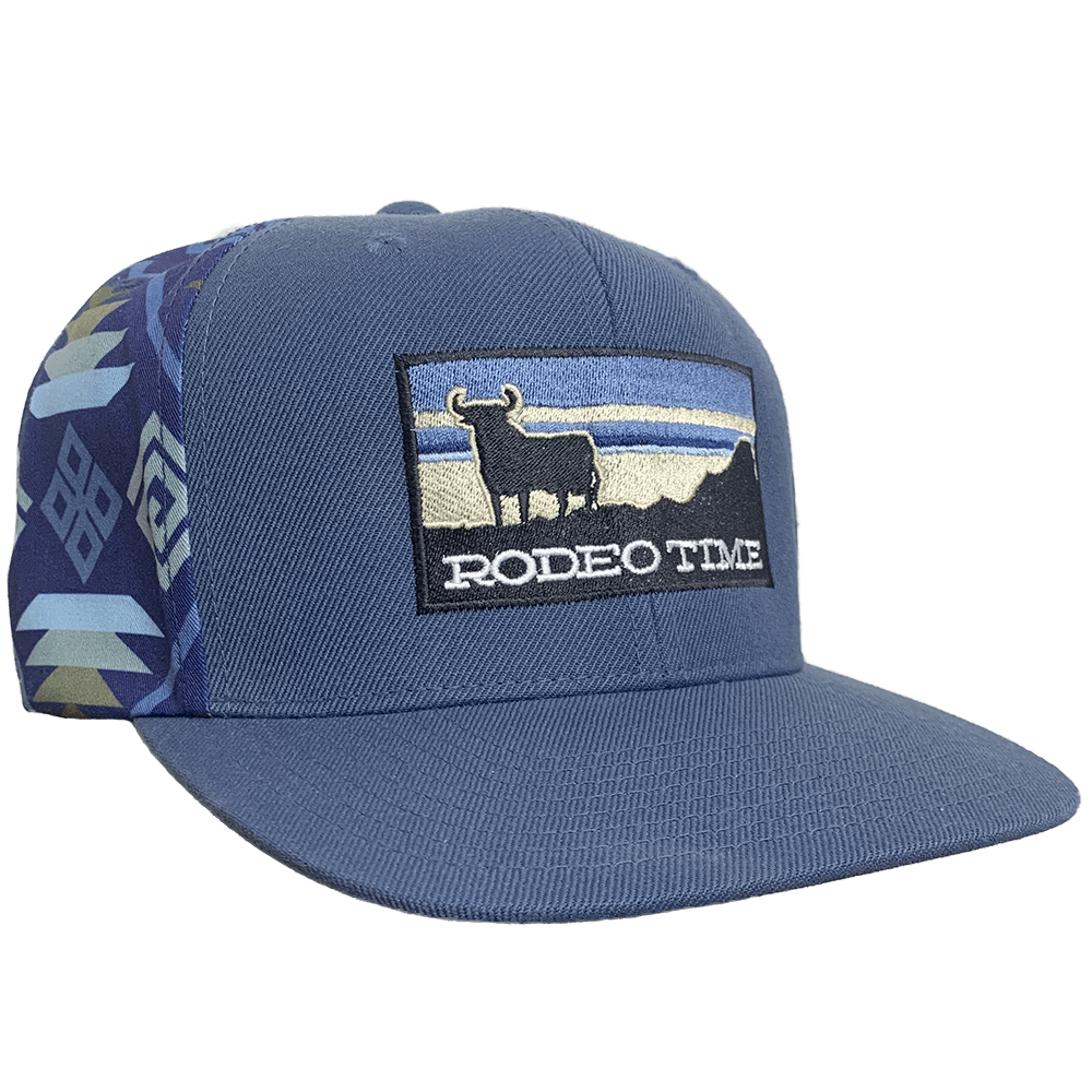 Dale Brisby's Rodeo Time Cap Navy Aztec 6 Panel