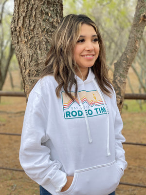 Dale Brisby's Rodeo Time Hoodie White Summit Hoodie