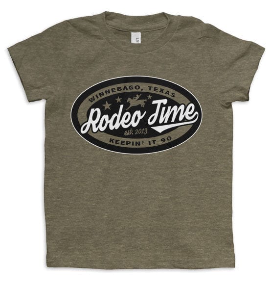 Dale Brisby's Rodeo Time Kids T-Shirt Keepin it 90 KIDS T