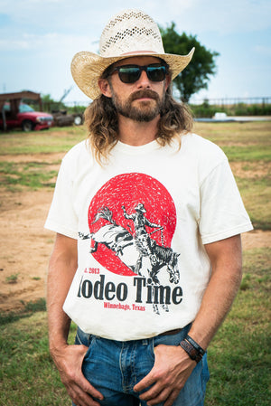 Dale Brisby's Rodeo Time T-Shirt Cashin Checks T