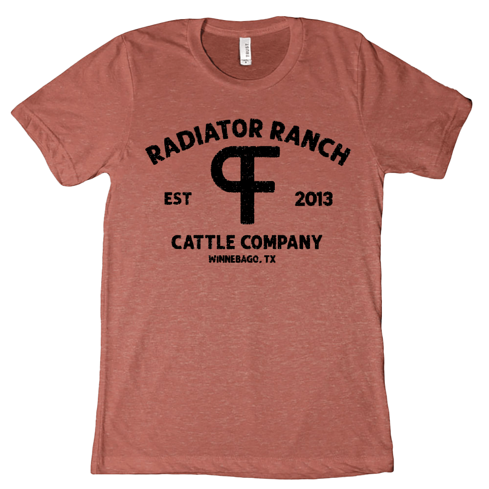 Dale Brisby's Rodeo Time T-Shirt Radiator Ranch PF Brand T Clay