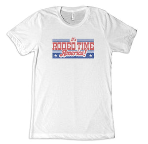 Dale Brisby's Rodeo Time T-Shirt Rodeo Time America White T