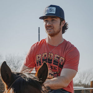 Dale Brisby's Rodeo Time T-Shirt Tribal Red Rodeo Time T