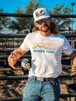 Dale Brisby's Rodeo Time T-Shirt White Summit T