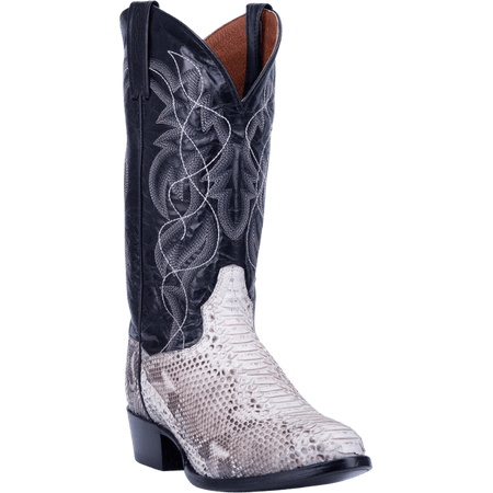 Dan post shop black python boots