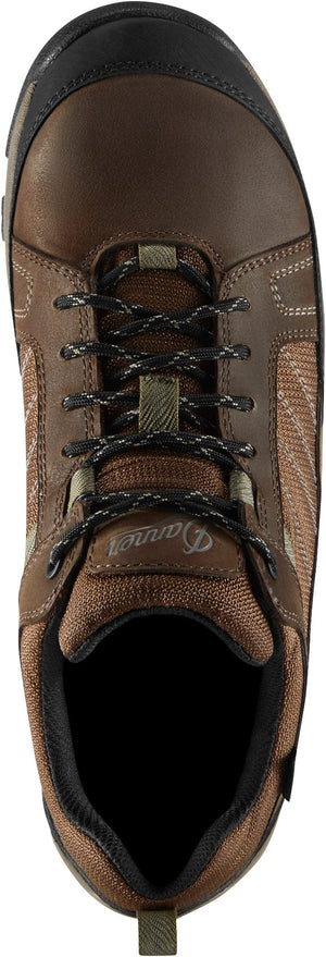 DANNER Boots Danner Men's Riverside Brown/Green Soft Toe Work Shoe 15343