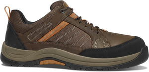 DANNER Boots Danner Men's Riverside Brown/Orange Steel Toe Work Shoe 15346