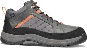 DANNER Boots Danner Men's Riverside Gray/Orange Soft Toe Work Shoes 15341