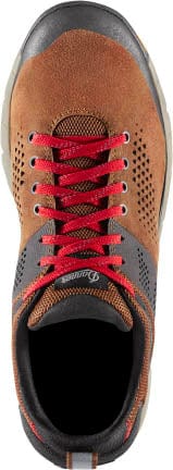 DANNER Boots Danner Men's Trail 2650 Brown/Red Hiking Shoes 61272