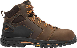 DANNER Boots Danner Men's Vicious Brown/Orange NMT Work Boots 13860