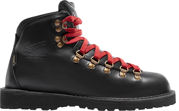 Womens black leather deals hiking boots